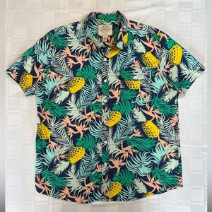 St. John’s Bay Tropical Print Men's Shirt size XL
